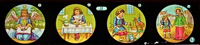 Struwwelpeter magic lantern slide